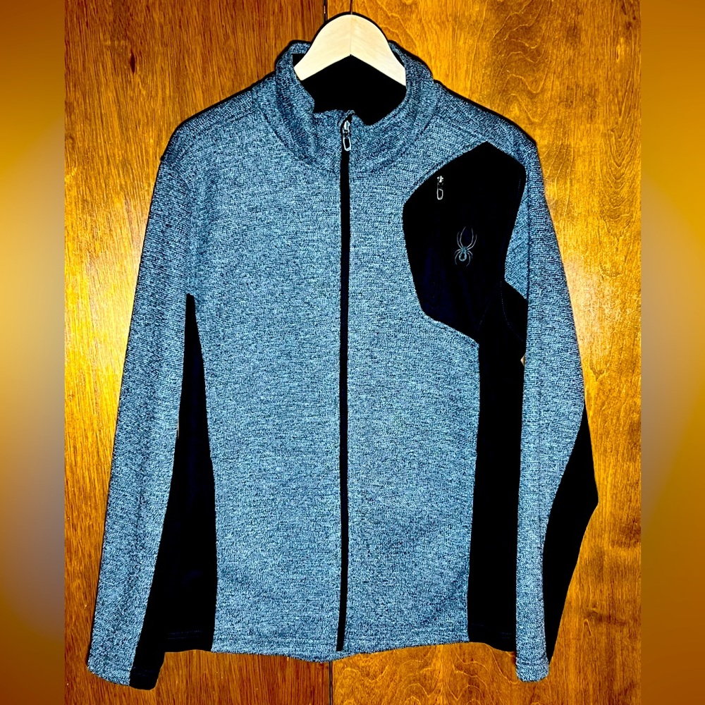 Men’s Size L Spider Full Zip Jacket - Like New